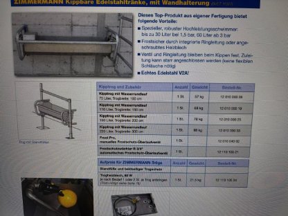 Kipptrog der Firma Zimmermann