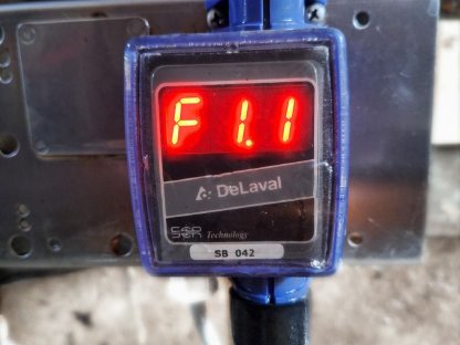 Bild 3:DeLaval Melkstand Doppel 4er AUTO Tandem