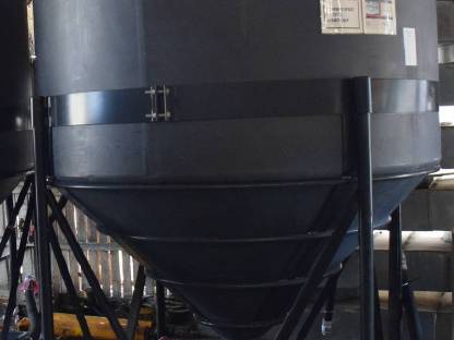 Bild 4:Lagersilo Kunststoff