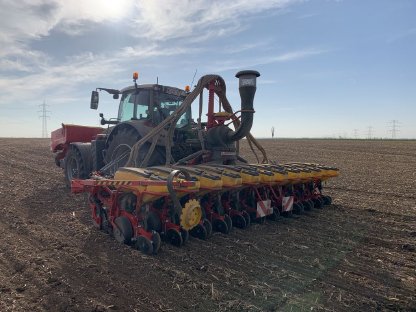 Bild 6:Übernehme Einzelkornsaat