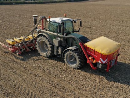 Bild 2:Übernehme Einzelkornsaat