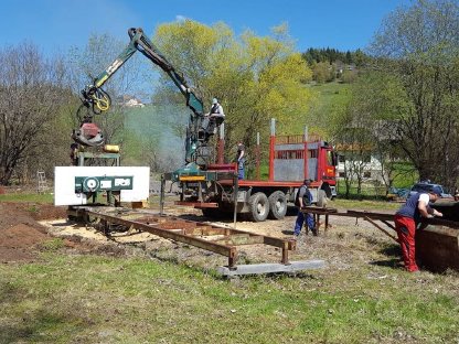 Bild 4:Bandsäge Resch und Paul Besäumer