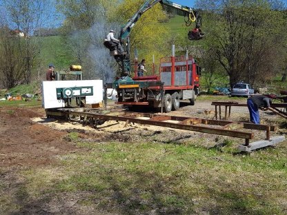 Bild 5:Bandsäge Resch und Paul Besäumer