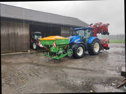 Bild 4:Einzelkornsaat Mais+Sonnenblume