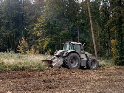 Bild 3:Forstmulchen