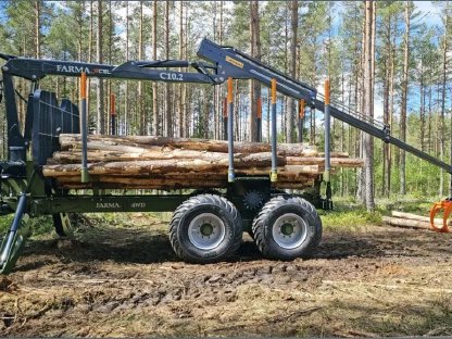 Bild 6:Farma T17 Doppelrahmen mit X-Cel, 10,2 m Kran