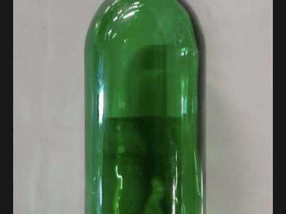 1 l Flasche grün Kronenkork