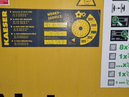 Bild 2:Kaeser Schraubenkompressor