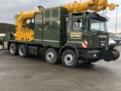 Seilkran bergauf/bergab PKM 10 Starkholzmaschine