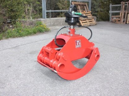 Bild 2:Set Holzzange mit Rotator