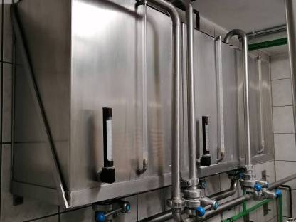 Bild 2:Durchlauferhitzer Zootechnika f. Milch