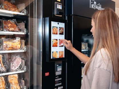 Bild 4:Hofladen 24/7 Smartshop Warenautomaten Grillfleischautomat