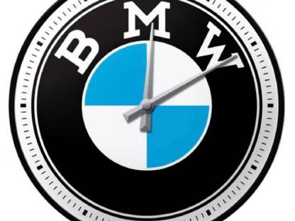 BMW Logo Wanduhr 31 cm
