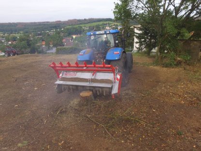 Bild 5:Forstfräse -  Forstmulchen - Rodung - Baufeldräumung