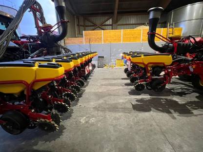 Bild 7:Lohnaussaat Einzelkorn