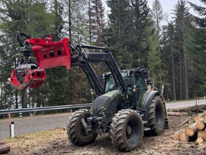 Bild 2:Holzschlägerung