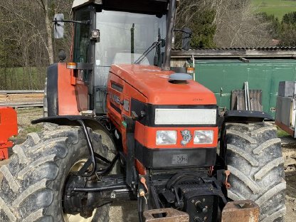 Traktor Same Antares 110 DT samt Gewicht und Frontlader