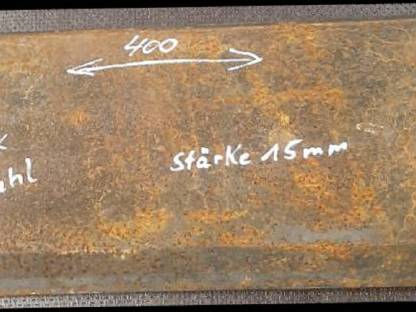 40 cm Hardox Stahl