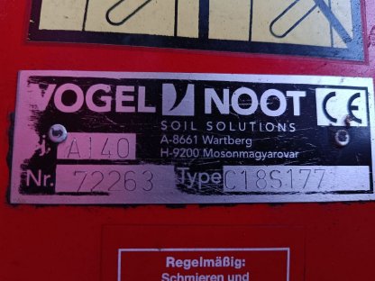 Pflug Vogel & Noot XM 1000 Vario