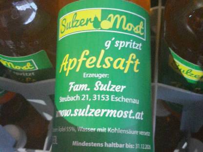 Bild 4:HEU Most Säfte Edelbrände