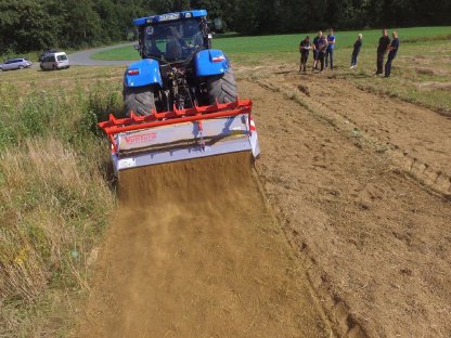 Bild 3:Forstfräse -  Forstmulchen - Rodung - Baufeldräumung