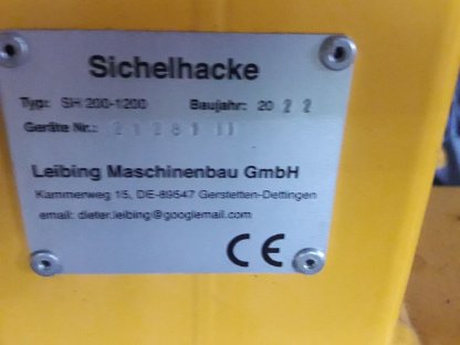 Leibing Sichelhacke , Getreidehacke