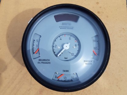 Bild 3:Kombiinstrument VDO für LKW Steyr, Mercedes