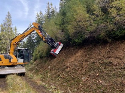 Bild 4:Böschungspflege System Erdbau Bayer