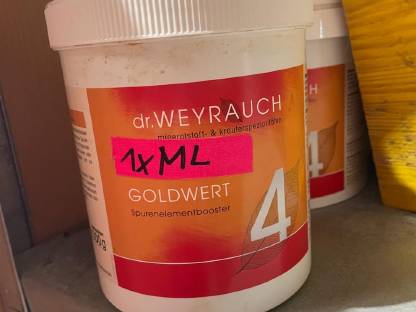 Dr Weyrauch Goldwert
