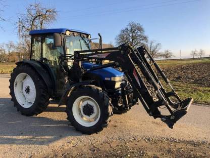 New Holland TN 70D inkl. Frontlader