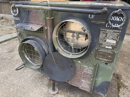 Bild 4:Mobiles Heizgerät, Bauheizung, Zeltheizung 140.000 BTU/h