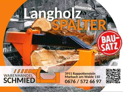 Langholzspalter / Holzspalter / Rückewagen / Forsttechnik