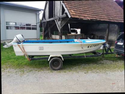 Bild 2:GFK-Boot 5 x 2 m mit 7,4 kW / 10 PS Honda 4-Takt Außenbordmo
