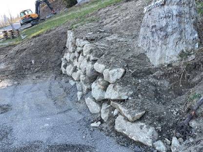 Bild 6:Bagger Arbeiten