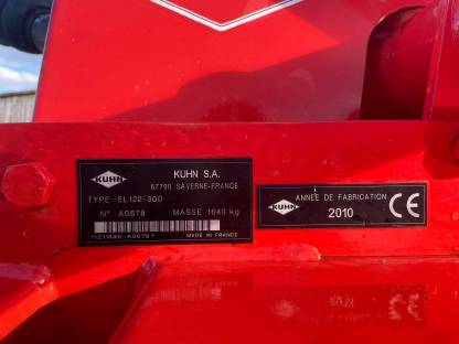 Bild 8:Kuhn EL122 Rototiller