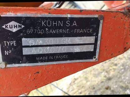 Bild 2:Kuhn Schwader GA 300 GM
