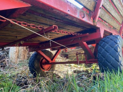 Bild 6:Pöttinger Ladewagen/Heuwagen, Bj. 1969, voll funktionsfähig