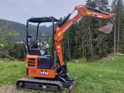 Bild 3:Bagger Hitachi Zaxis 17U