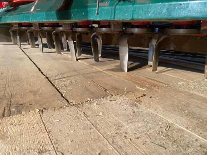 Bild 7:Vogel und Noot Kreiselegge TM 250 mit Huckepack