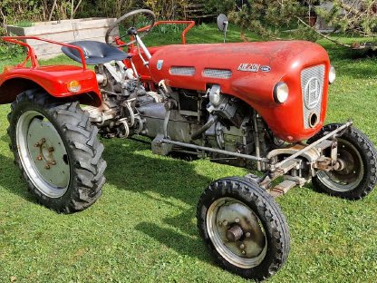 Bild 3:Oldtimer Traktor Lindner LW 20 N