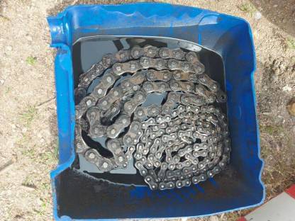 Bild 4:Krone Turbo: Getriebe, Stützrad, Rückwand