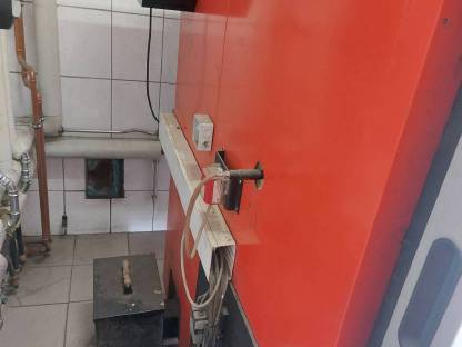 Bild 2:Hackgutkessel Turbomatic 100 Fröling