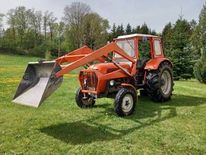 Bild 6:Steyr 290 mit frontlader