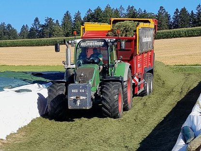 Bild 7:Grünlandernte