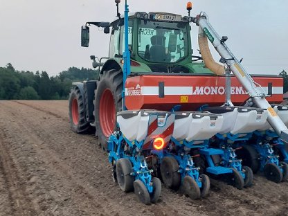 Bild 9:Einzelkornsaat Monosem Valoterra