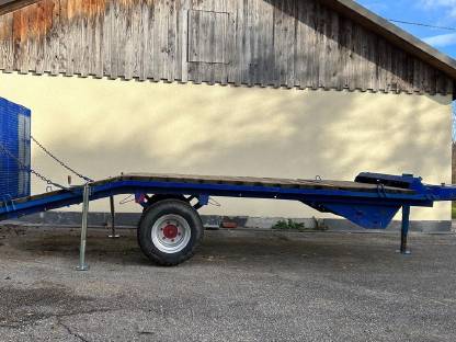Bild 9:Tieflader Baggertransporter