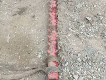 Bild 6:Krone Turbo: Getriebe, Stützrad, Rückwand