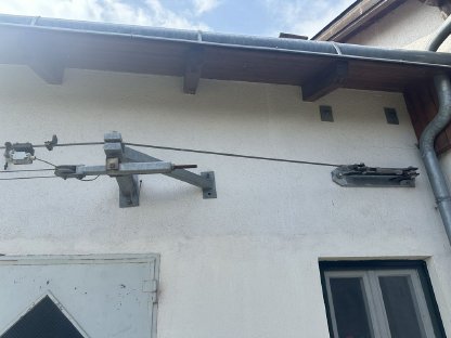 Bild 5:Materialseilbahn mit Steuerung