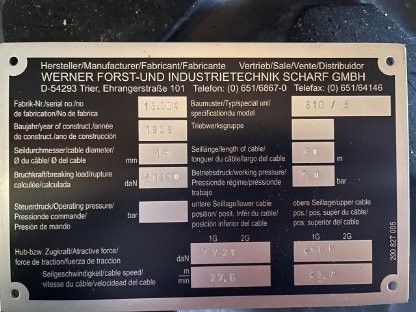 Bild 6:Unimog U1000 Forst, Pritsche, Frontpolter, Funk