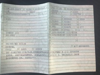 Bild 6:Pferdetransporter Iveco 3,5 t Mautfrei Sonder-KFZ